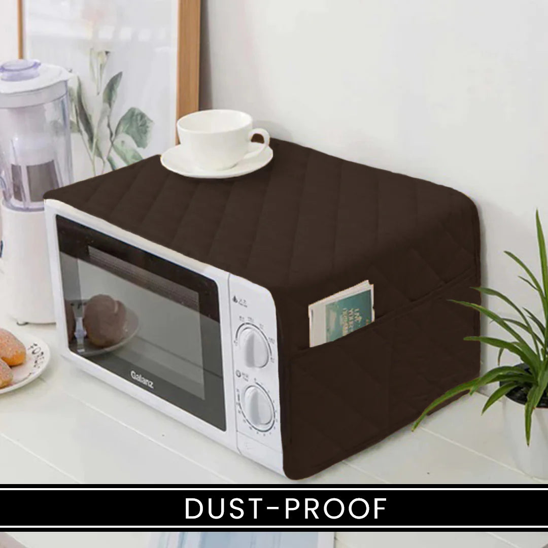 Waterproof Microwave Oven Cover with side pocket