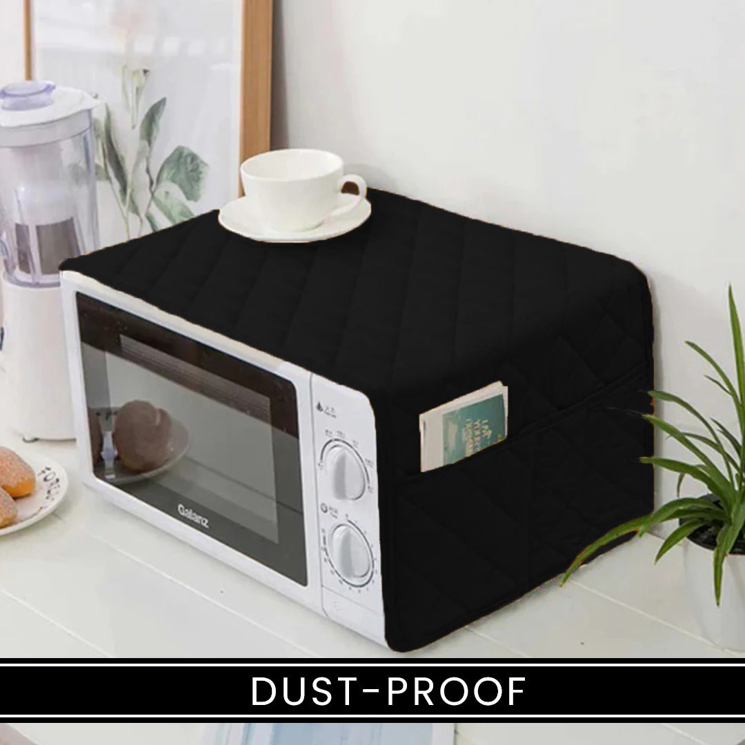 Waterproof Microwave Oven Cover with side pocket